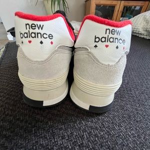 New balance 574 playing card size 9